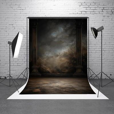10x10ftDark Vintage Photography Backdrops Portrait Photo Backdrop Wedding Bridal Show Birthday Background for Studio Props