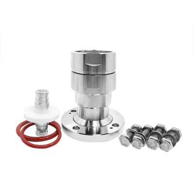 BJDZ Radio Connector 1-5/8" EIA Type 4 Hole Flange Mounting for 1-5/8" inch Coaxial Cable Plug for Cellular Base statuon, Broadcast Communication Equipment