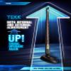 TEKK Carbon Fiber Short Antenna Compatible with 2000-2010 Jeep Grand Cherokee / 2007-2017 Patriot / 7.9 Inches Premium Flexible Rubber/Designed for Enhance FM/AM Radio Signal Reception view 2