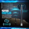TEKK Carbon Fiber Short Antenna Compatible with 2000-2010 Jeep Grand Cherokee / 2007-2017 Patriot / 7.9 Inches Premium Flexible Rubber/Designed for Enhance FM/AM Radio Signal Reception view 3