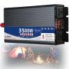 3500W 4000W 5000W Power Inverter 12V 24V 48V 60V 72V to 110V 220V, DC to AC Car Inverter with Dual AC Outlet, Car Charger Adapter for Phone/Laptop/Road Trip/Camping,3500W-24V view 1
