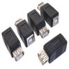 CablesOnline, 5-Pack USB 2.0 Type-A Female to USB 2.0 Type-B Female Adapter Black, AD-U01B-5 view 1