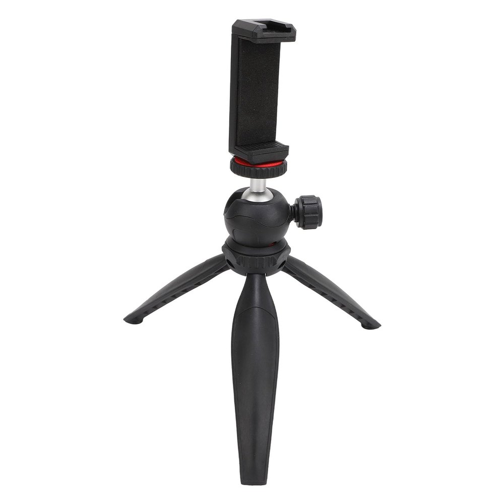 Mini Tripod, Aluminum Alloy Foldable Desktop Cell Phone Camera Quick Release Tripod Stand with 360 Panoramic Ball Head/Universal 1/4 Interface