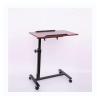 ZJHFFFG Mobile Overbed Table Laptop Cart Height Adjustable Portable Lectern Stand Rolling Computer Desk Over The Bed Table view 1