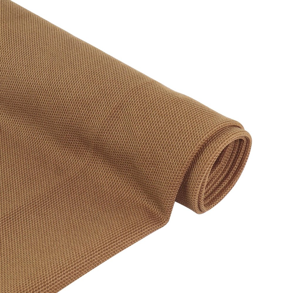54" x 54" Speaker Grill Cloth, Stereo Grill Mesh Fabric, Abrasion Resistant for Replacement Home Speaker Stage Audio KTV Boxes Repair Renovation Vintage Speakers Brown
