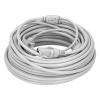 AOWINHIT Portable 2-in-1 Ethernet Cable and Power Supply Cord, Compatible with IP Camera, NVR, CCTV System, Network LAN Cable with RJ45 and DC Male Female Connectors (20m) view 1