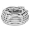 AOWINHIT Portable 2-in-1 Ethernet Cable and Power Supply Cord, Compatible with IP Camera, NVR, CCTV System, Network LAN Cable with RJ45 and DC Male Female Connectors (20m) view 3