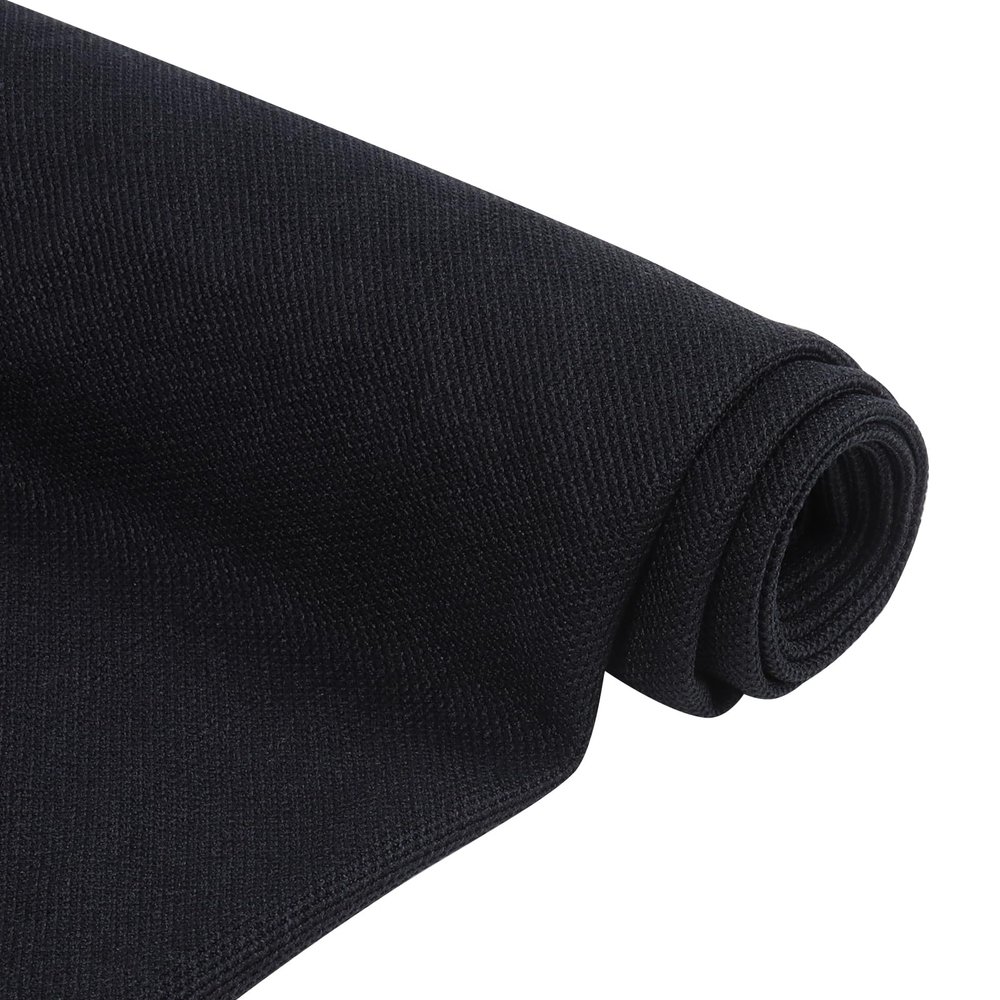 72" x 54" Speaker Grill Cloth, Stereo Grill Mesh Fabric, Abrasion Resistant for Replacement Home Speaker Stage Audio KTV Boxes Repair Renovation Vintage Speakers Black