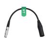 HangTon XLR 4 Pin Power Cable for RED Komodo-X V-Raptor Scarlet Epic Dragon-X DSMC2 DSMC3, DJI Ronin 4D Camera Transmission,Female 4+2 6 Pin 30cm, XLR4m to Straight view 2