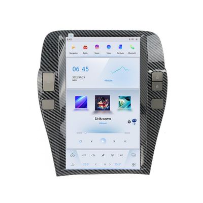 12.1" Tesla Screen Car Radio Stereo for Chevrolet Camaro 2010-2015 GPS Navigation Support DSP in Dash Headunit Multimedia Player Car RadioAudio Voice Control (Carbon Fiber, 4-64GB)