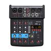WEIWO 4 Channel Audio Mixer Sound Interface 16 DSP Mixing Console for Home Recording, Streaming view 1