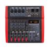 WEIWO EFX6 6 Channels Audio Mixer 4 Mono 1 Stereo Sound Mixing Console 5V 16 DSP Effects Computer Play Recording view 1