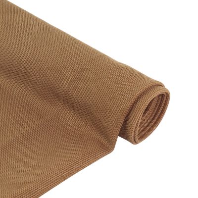100" x 54" Speaker Grill Cloth, Stereo Grill Mesh Fabric, Abrasion Resistant for Replacement Home Speaker Stage Audio KTV Boxes Repair Renovation Vintage Speakers Brown