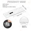 6 PCS Adhesive Punch Free Socket Holder, Punch Free Socket Holder Adhesive Sockets Holders Desktop Sockets Fixer for Kitchen Home Office and Cable Management Space-Saving and Easy to Install view 2