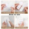 6 PCS Adhesive Punch Free Socket Holder, Punch Free Socket Holder Adhesive Sockets Holders Desktop Sockets Fixer for Kitchen Home Office and Cable Management Space-Saving and Easy to Install view 3