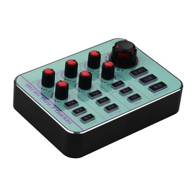 WEIWO SK200 Sound Cartoon Mobile Phone, Computer DSP Sound Card With Rechargeable Sound Card, Mixer Live Sound Card(Gray)