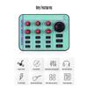 WEIWO SK200 Sound Cartoon Mobile Phone, Computer DSP Sound Card With Rechargeable Sound Card, Mixer Live Sound Card(Gray) view 2