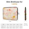 17inch Laptop Sleeve Bag Orange and Yellow Laptop Bag Shockproof Computer Carrying Cover Slim Briefcase Handbag view 2