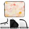 17inch Laptop Sleeve Bag Orange and Yellow Laptop Bag Shockproof Computer Carrying Cover Slim Briefcase Handbag view 4