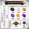 KatchOn, Halloween Hanging Paper Lanterns Set - Pack of 15 | Halloween Paper Lanterns, Halloween Honeycomb Decorations for Halloween Decorations | Halloween Garland for Halloween Party Decorations view 2