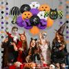 KatchOn, Halloween Hanging Paper Lanterns Set - Pack of 15 | Halloween Paper Lanterns, Halloween Honeycomb Decorations for Halloween Decorations | Halloween Garland for Halloween Party Decorations view 4