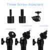 Docooler Mini Ceiling Wall Projector Mount Stand with 3 Screw Adapters Compatible with Most Other Mini Projector view 3