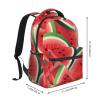LZQPOEAS Backpack Casual Daypack for Men Women Watermelon Slice Laptop Backpack Lightweight Travel Bag Shoulder Bag for Work Hiking view 2