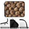 17inch Laptop Sleeve Bag Walnuts in Shell Laptop Bag Shockproof Computer Carrying Cover Slim Briefcase Handbag view 4