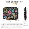 15inch Laptop Sleeve Bag Multicolor Floral Design Laptop Bag Shockproof Computer Carrying Cover Slim Briefcase Handbag view 2