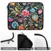 15inch Laptop Sleeve Bag Multicolor Floral Design Laptop Bag Shockproof Computer Carrying Cover Slim Briefcase Handbag view 4