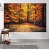 10x8ft Fall Forest Backdrop Maple Trees Woodland Fall Leaves Photography Background Autumn Scenery Camping Party Portraits Decorations Wallpaper Photo Booth Props view 4
