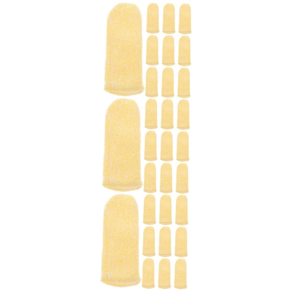 FRCOLOR 30pcs Finger Cots for Arthritis Cut Resistant Thumb Protectors Food Handling Kitchen Work