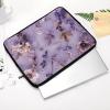 15inch Laptop Sleeve Bag Flowers and Leaves Laptop Bag Shockproof Computer Carrying Cover Slim Briefcase Handbag view 3