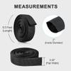 6.5 FT Nylon Hydraulic Hose Protector Sleeve Hose Sheath Wrap Cable Sleeve, Cable Cover for Welding Tig Torch Hydraulic Hose, Anchor Chain Protective Cover Winch Rope Protective Sleeve (2 Inch ID) view 4