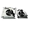 Siakoocty New Genuine CPU+GPU Cooling Fan Replacement for MSI GF65 GF65 Thin PABD08008SH N413, PAAD06015SL N433 Dual Fans view 3