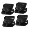 LIFKICH 4Pcs Speaker Wall Mount Brackets Sturdy Audio Satellite Holder for Surround Sound Easy Install Speaker Shelf Rack for Home and Studio Monitor Support view 1