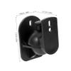 LIFKICH 4Pcs Speaker Wall Mount Brackets Sturdy Audio Satellite Holder for Surround Sound Easy Install Speaker Shelf Rack for Home and Studio Monitor Support view 2