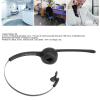 EBTOOLS Bluetooth Cordless Headset, Mono Telephone Headset with Flexible Rotatable Microphone, 11h Talk Time, All Day Comfort Design, Call Center Headset for Calls Music view 3