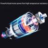 JzcsdkSIL Car Fan USB Rechargeable Dual-Head Fans 5-Blades Electric Vehicle Cooling Fans For SUV Track Dashboard Desk, single view 3