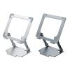 JzcsdkSIL Adjustable Aluminum Laptop Stand Ergonomic Multi-Angle Desk Laptop Holder with Heat-Vent for 10-17.3" Notebook and More view 3