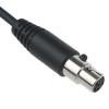 JzcsdkSIL Aviation Aux Cable U174 Plug to XLR5 Adapter 5-Pin XLR-5 Connector Extension Cord Easy to Use view 3