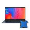 ASUS Vivobook 14 FHD Laptop, Core i3-1215U, 8GB RAM, 128GB SSD, Quiet Blue, Windows 11 Home + Cleaning Cloth view 1