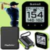 Bushnell Phantom 3 (Green) Slope Golf GPS Handheld Bundle - Touchscreen, Auto Course & Hole Recognition, Auto-Prompt Score Entry with PlayBetter Portable Charger, Belt Clip & Carabiner view 1