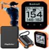 Bushnell Phantom 3 (Orange) Slope Golf GPS Handheld Bundle - Touchscreen, Auto Course & Hole Recognition, Auto-Prompt Score Entry with PlayBetter Portable Charger, Belt Clip & Carabiner view 1