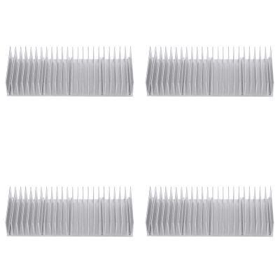 2pc Aluminum heater filling intensive 24 teeth computer, power interior, power electrical device for heater cooler radiator heat condensation