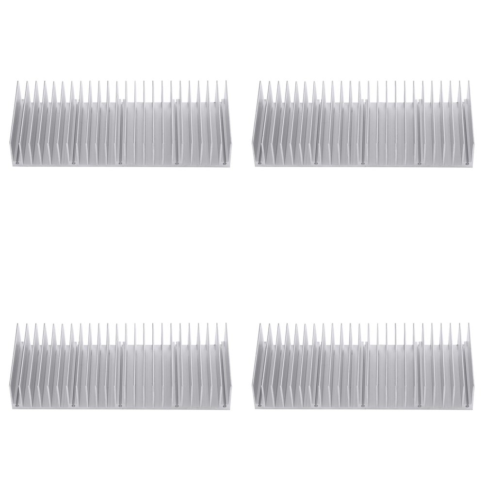 2pc Aluminum heater filling intensive 24 teeth computer, power interior, power electrical device for heater cooler radiator heat condensation