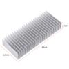 2pc Aluminum heater filling intensive 24 teeth computer, power interior, power electrical device for heater cooler radiator heat condensation view 2