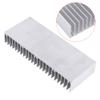 2pc Aluminum heater filling intensive 24 teeth computer, power interior, power electrical device for heater cooler radiator heat condensation view 3