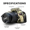 Skin Compatible with Canon EOS Rebel T7 Camera - Inked Skulls - Premium 3M Vinyl Protective Wrap Decal Cover - Easy to Apply | Crafted in The USA by MightySkins view 2
