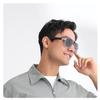 HWSYTEK Smart sunglasses with bluetooth speaker Microphone listening to music making phone call UV protection Polarized Audio sunglasses smart glasses gift for men (black) view 4